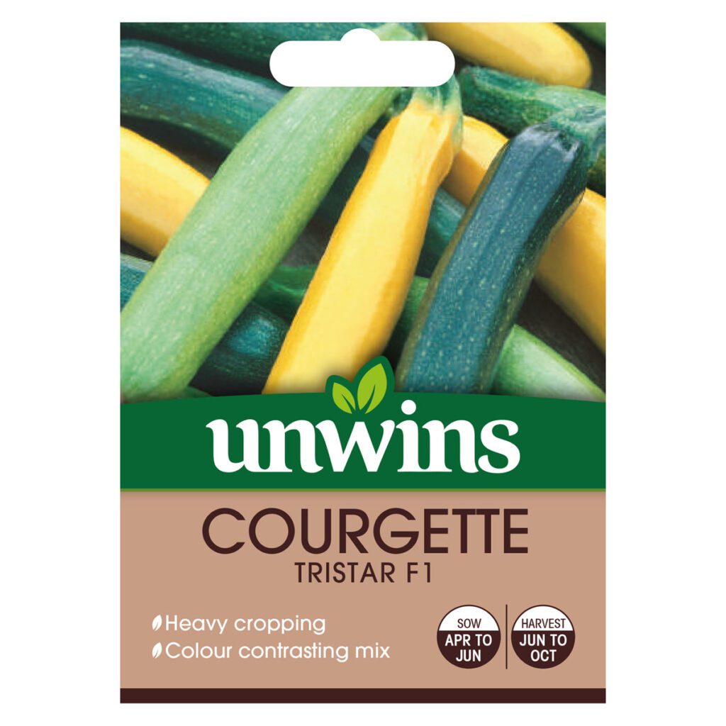 Unwins Courgette Tristar Seeds 5051618031882 2
